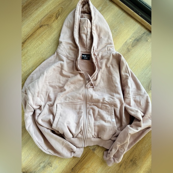 POPFLEX Jackets & Blazers - POPFLEX Zip Cloud Hoodie size S/M